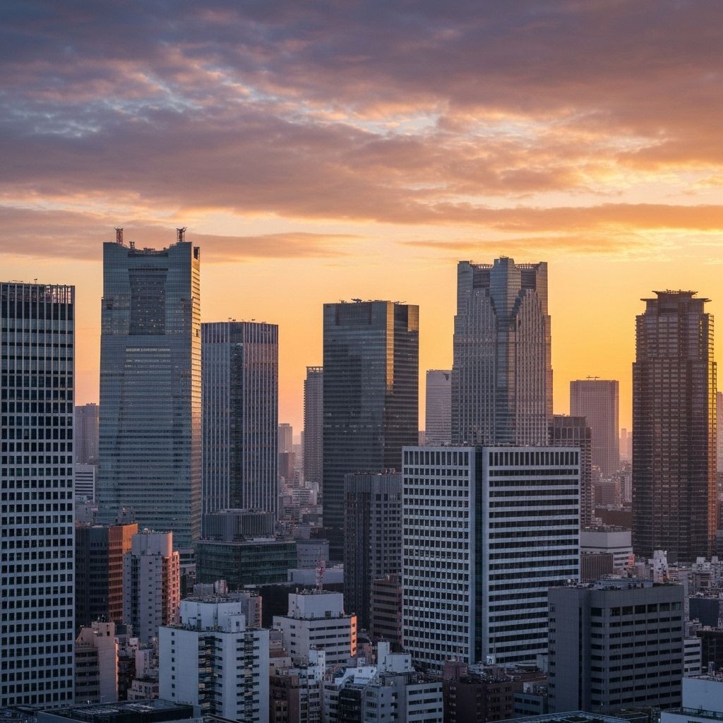 Tokyo skyline
